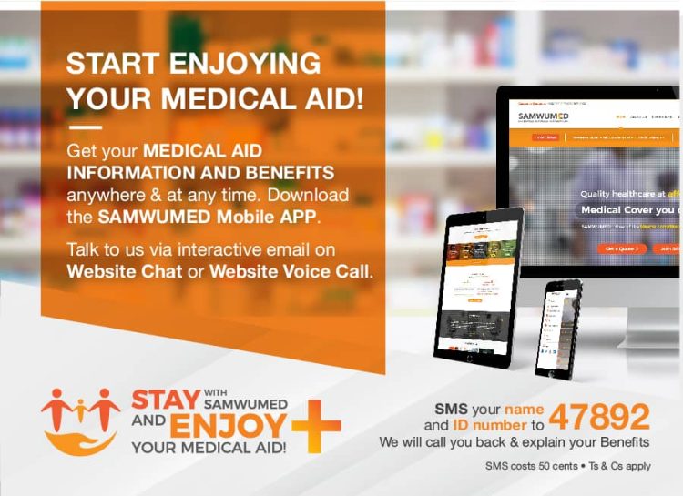 Stay with SAMWUMED and Enjoy your Medical Aid