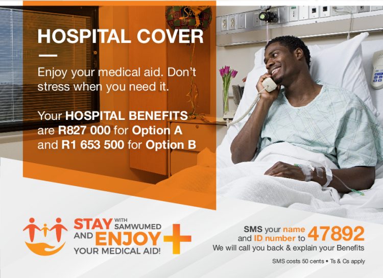 Stay with SAMWUMED and Enjoy your Medical Aid