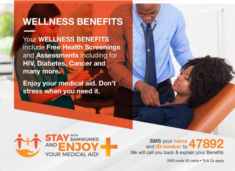 Stay with SAMWUMED and Enjoy your Medical Aid